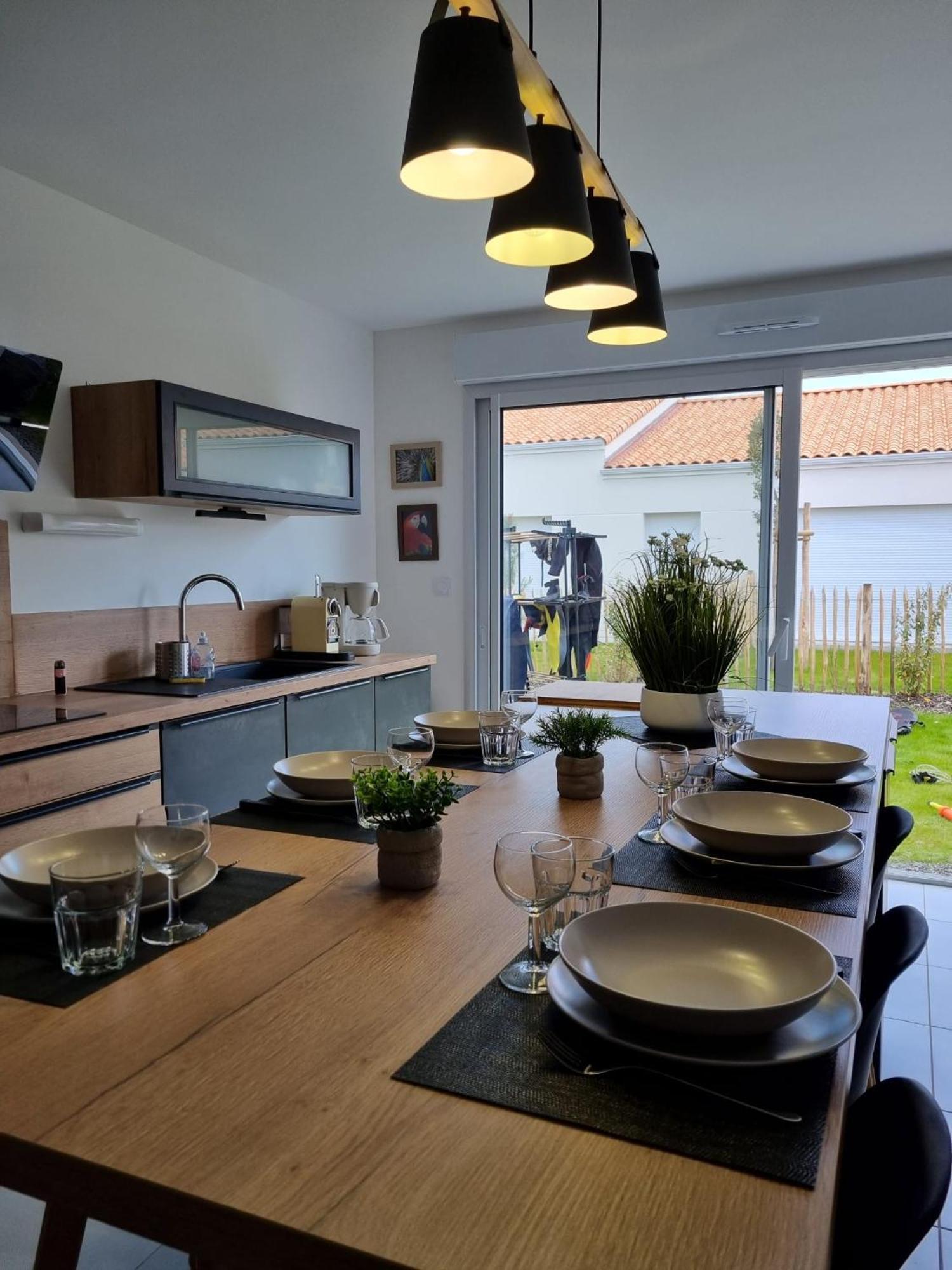 Charmante Maison Entre Mer Et Foret Saint-Jean-de-Monts Eksteriør bilde